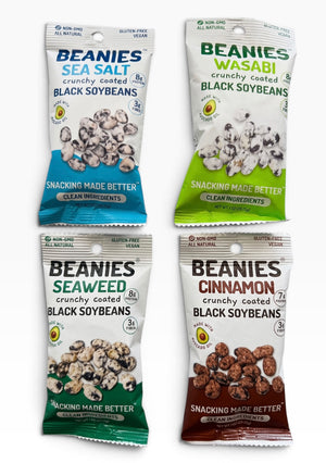 Sample Pack - 1 sea salt, 1 wasabi, 1 seaweed, 1 cinnamon - 1 oz package