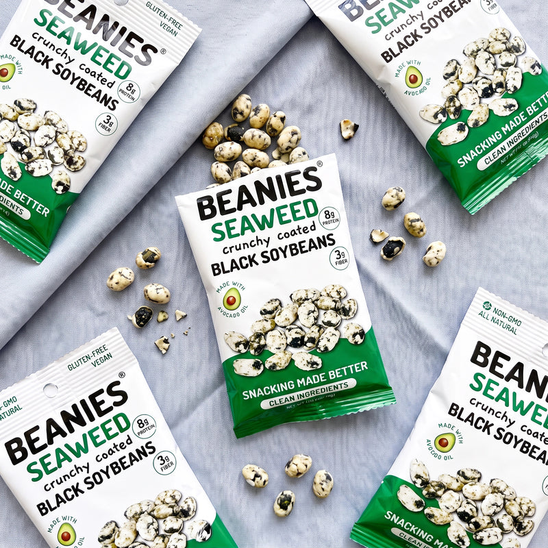 20 Seaweed Flavor Crunchy Coated Black Soybeans (1oz.) packages