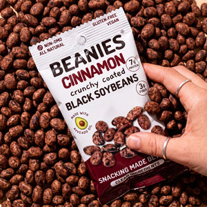 10 Cinnamon Flavor Crunchy Coated Black Soybeans (1 oz.) packages