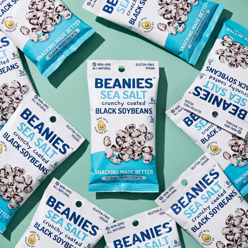 20 Sea Salt Flavor Crunchy Coated Black Soybeans - (1 oz) packages