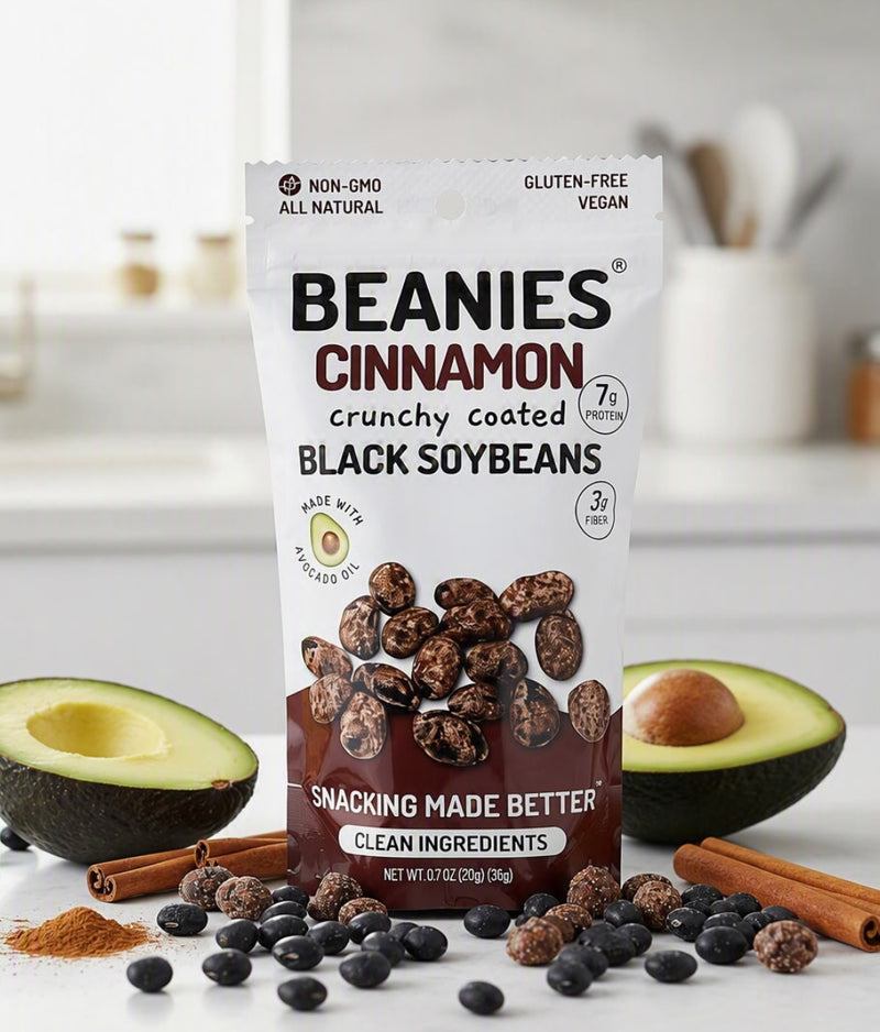 20 Cinnamon Flavor Crunchy Coated Black Soybeans (1 oz.) packages