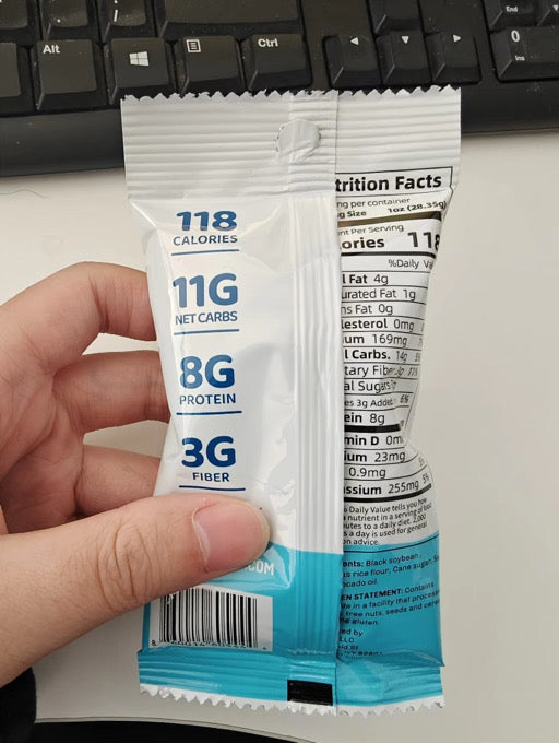 Sea Salt Flavor Crunchy Coated Black Soybeans - 20 (1 oz) packages