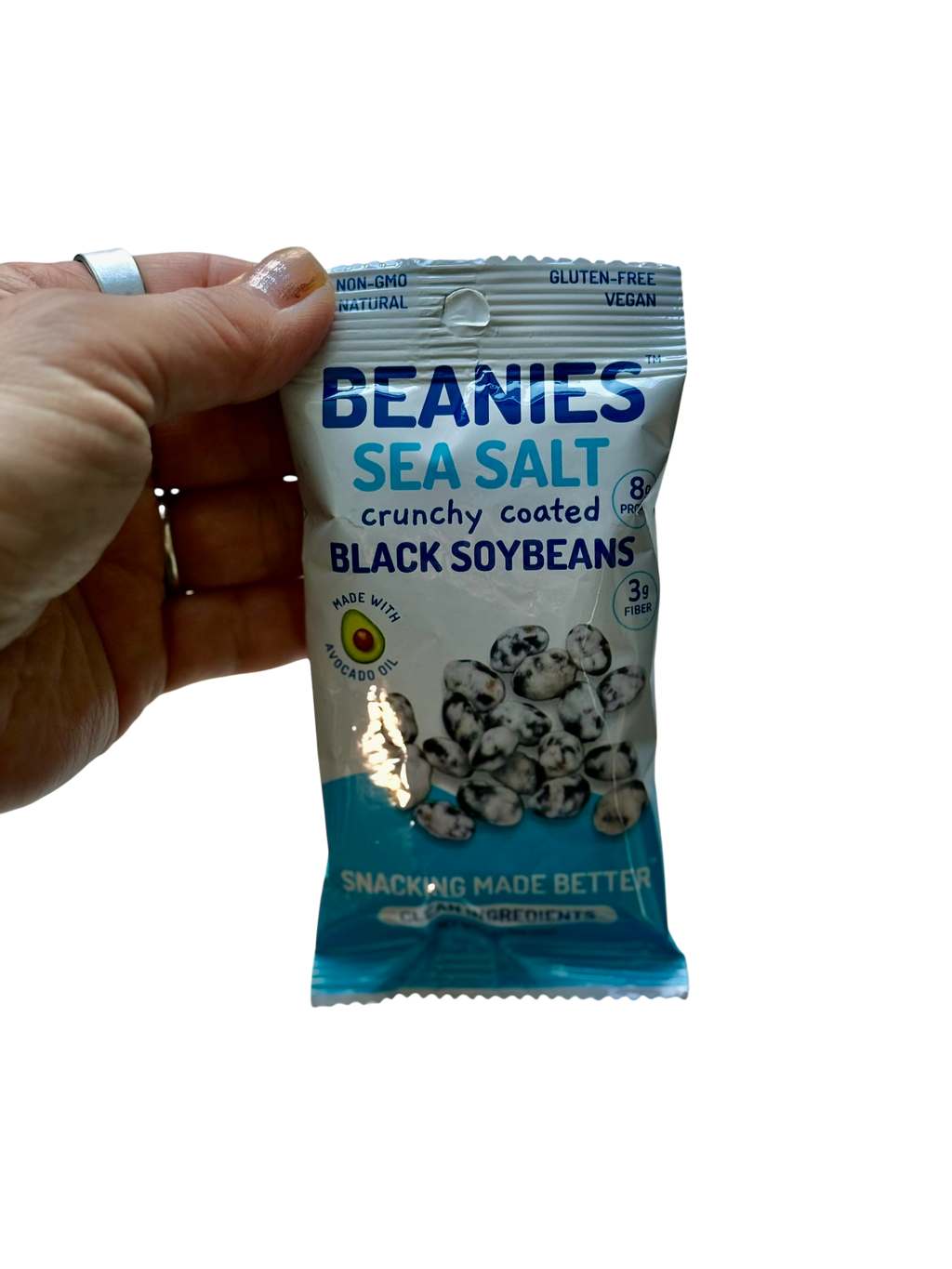 Sea Salt Flavor Crunchy Coated Black Soybeans - 20 (1 oz) packages