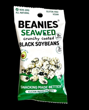 10 Seaweed Flavor Crunchy Coated Black Soybeans (1oz.) packages