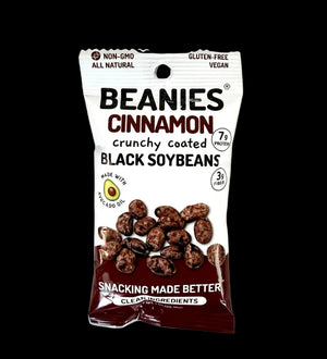 10 Cinnamon Flavor Crunchy Coated Black Soybeans (1 oz.) packages
