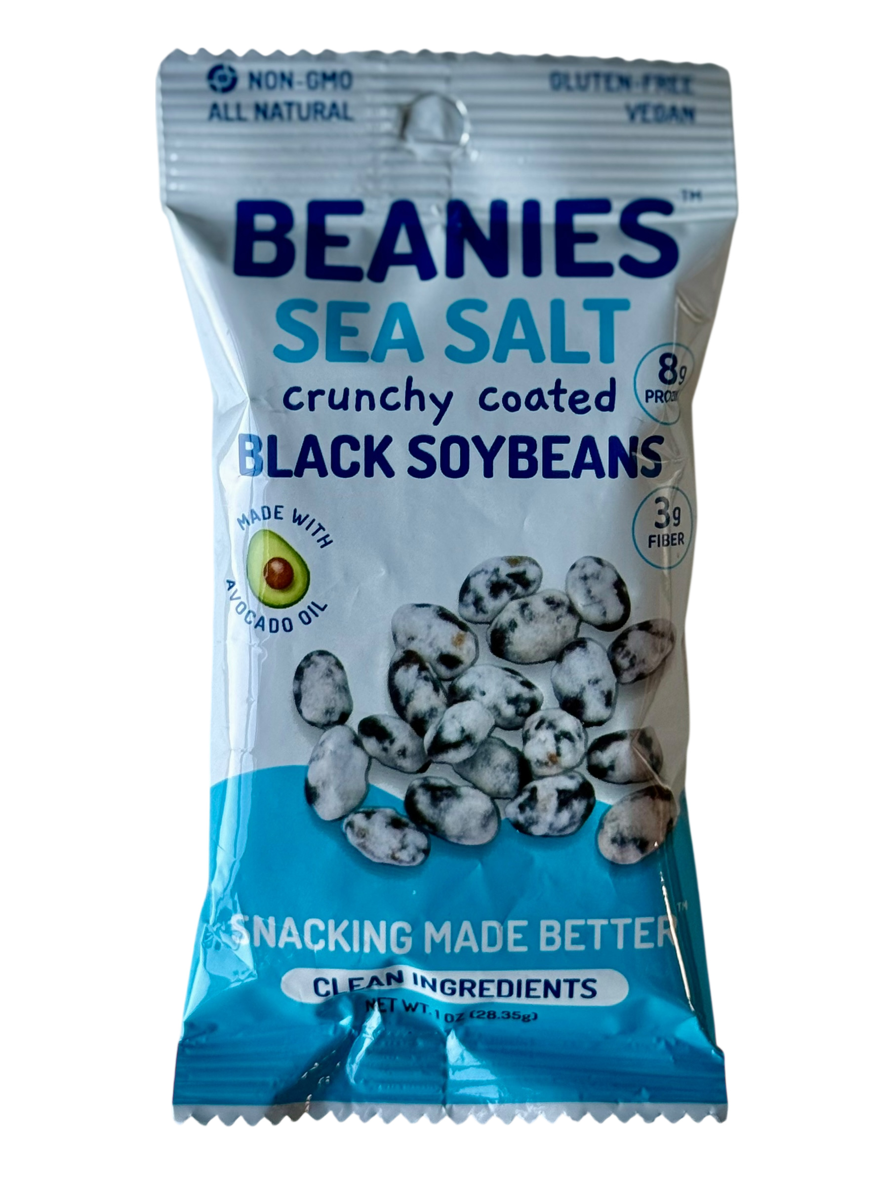 Sea Salt Flavor Crunchy Coated Black Soybeans - 20 (1 oz) packages