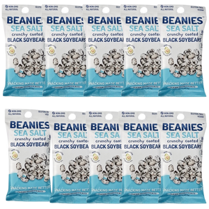 10 Sea Salt Flavor Crunchy Coated Black Soybeans - 1 oz packages