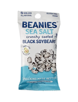 20 Sea Salt Flavor Crunchy Coated Black Soybeans - (1 oz) packages