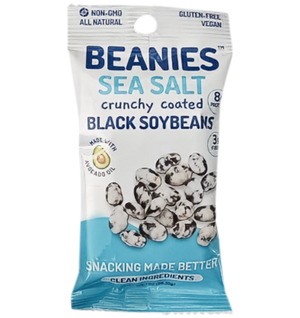 10 Sea Salt Flavor Crunchy Coated Black Soybeans - 1 oz packages