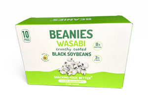 20 Wasabi Flavored Crunchy Coated Black Soybeans - (1 oz) packages