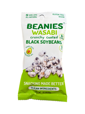 20 Wasabi Flavored Crunchy Coated Black Soybeans - (1 oz) packages